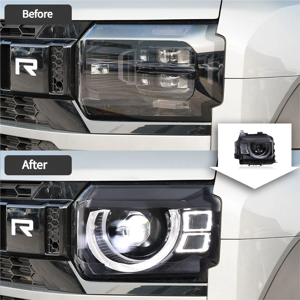 Jetour T2 Laser Projector Headlight - Type A