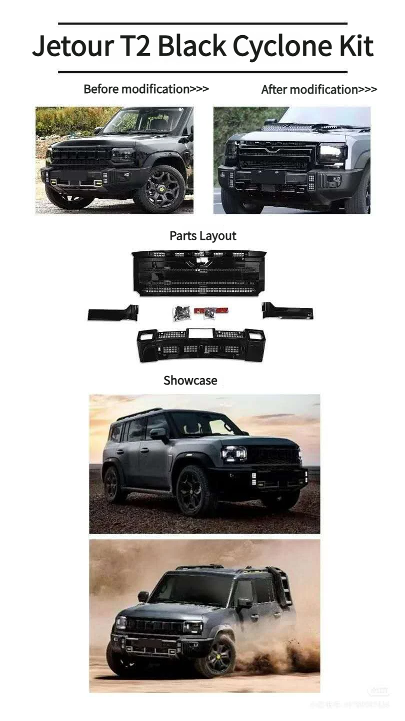 Jetour T2 Body Kit