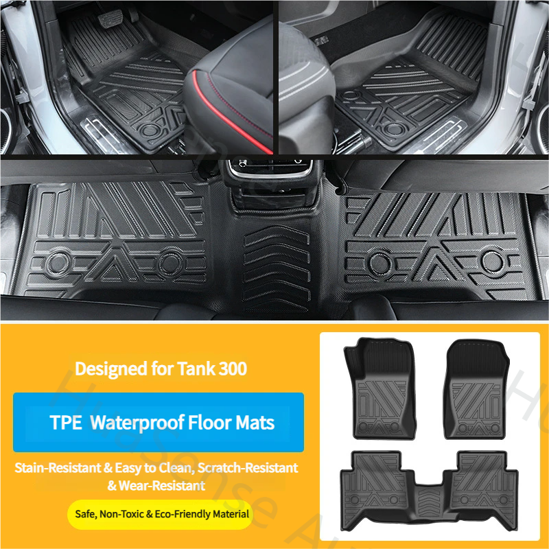 Tank 300 TPE Floor & Trunk Mats