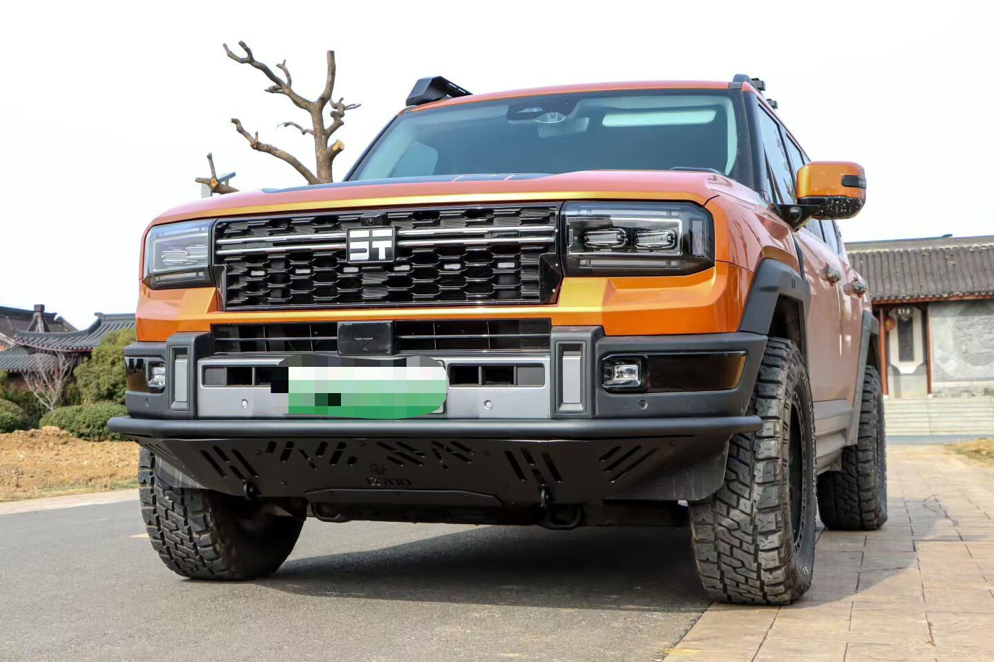 Jetour G700 Front sand bumper skid plate