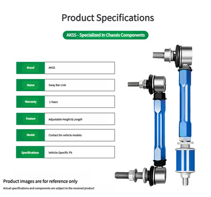 AKSS Adjustable Sway Bar Link