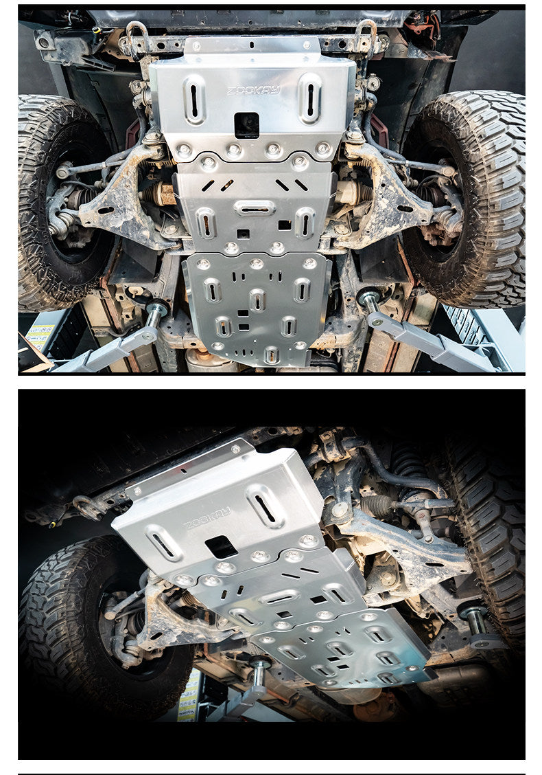 Tank 300/500/700 5052 series aluminum-magnesium alloy 8mm skid plate