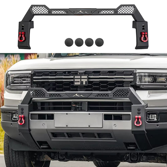 Jetour G700 Front Bumper with Red Tow Hooks