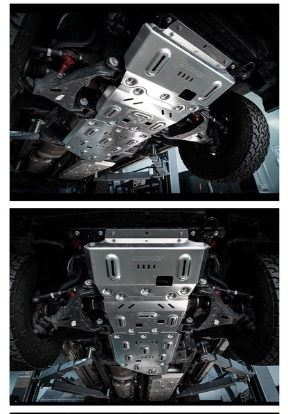 Tank 300/500/700 5052 series aluminum-magnesium alloy 8mm skid plate