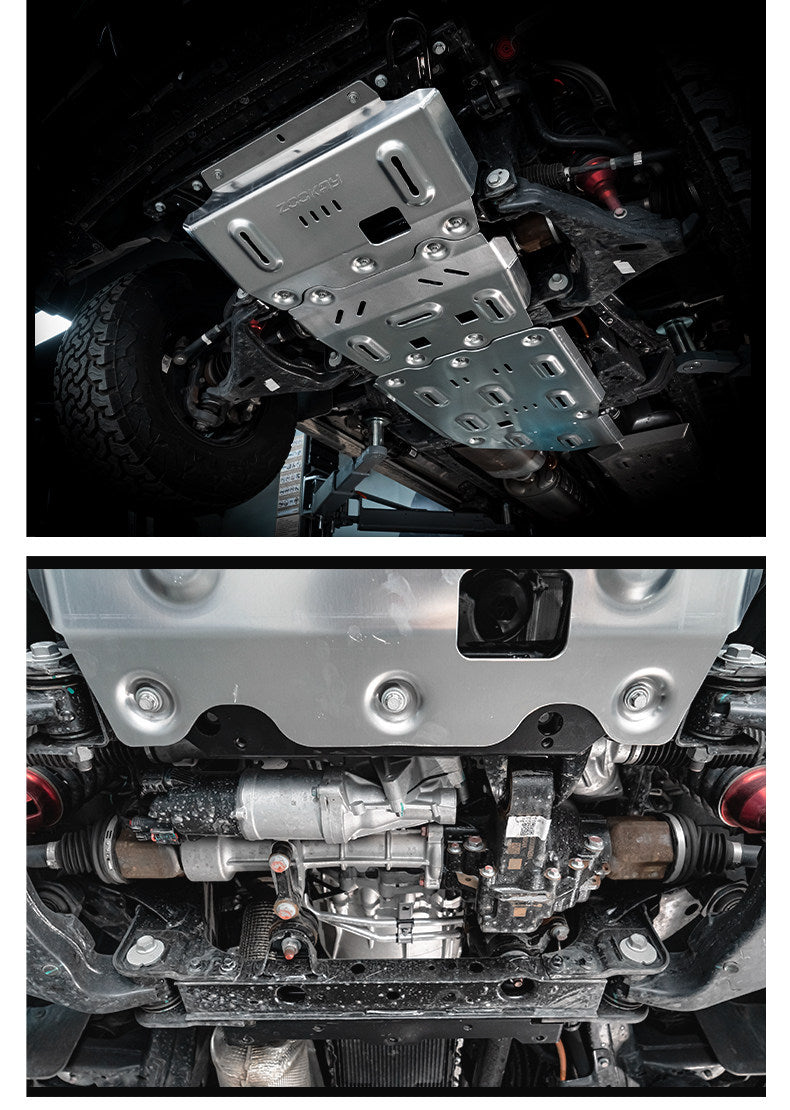 Tank 300/500/700 5052 series aluminum-magnesium alloy 8mm skid plate