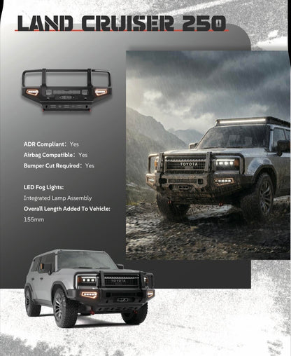 Pickup truck bull bar