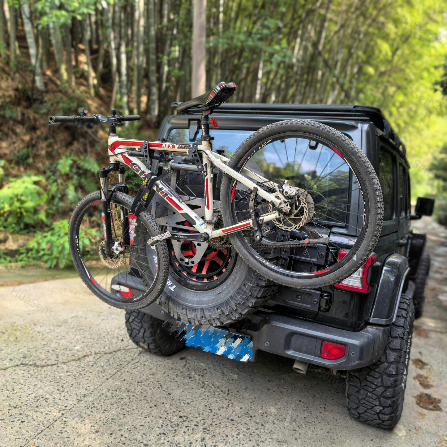 Tank/Jeep Wrangler/Jetour Spare Tire Bike Rack