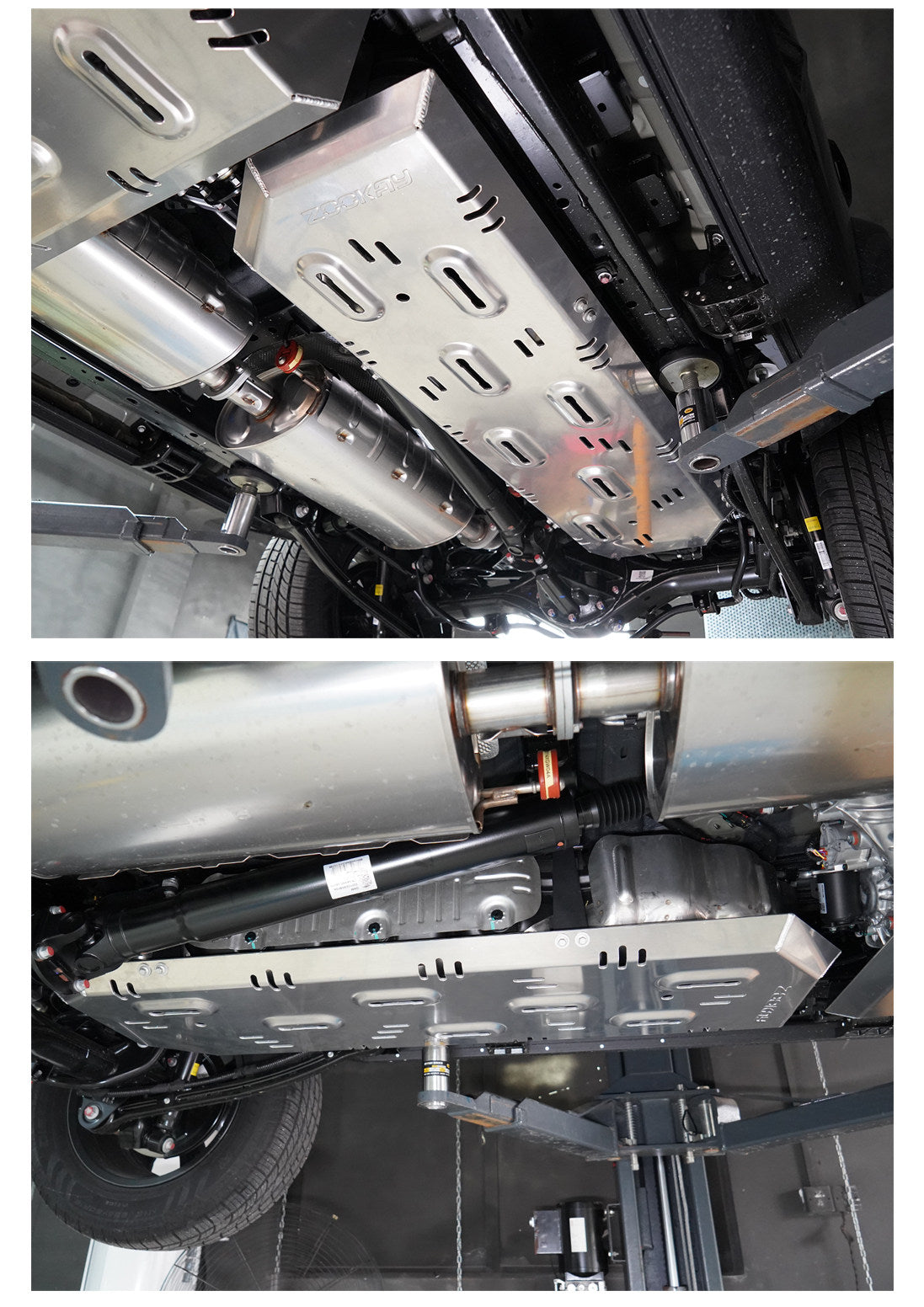 Tank 300/500/700 5052 series aluminum-magnesium alloy 8mm skid plate