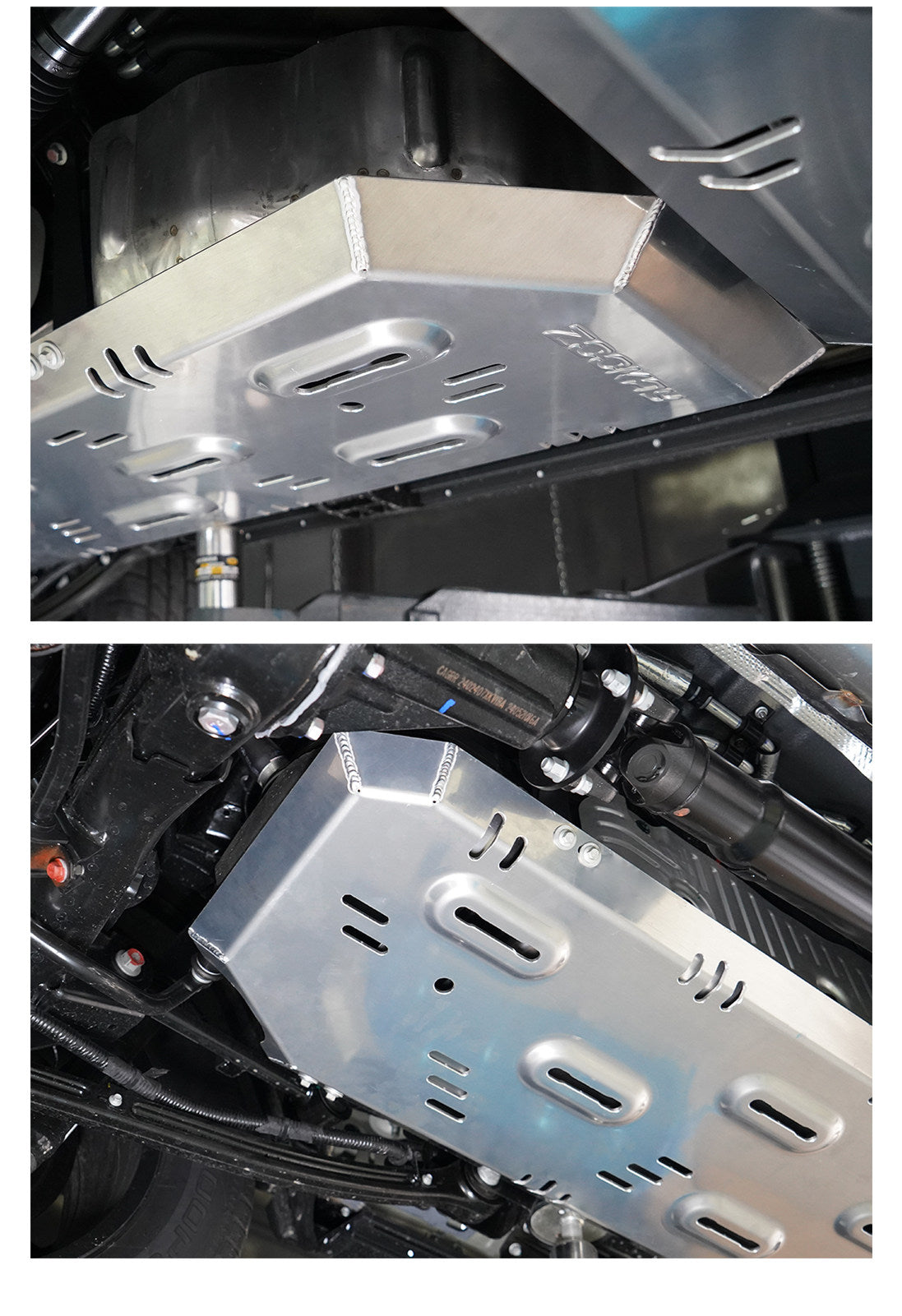 Tank 300/500/700 5052 series aluminum-magnesium alloy 8mm skid plate