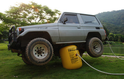 Off-Road Inflatable Air Jack with Exhaust and Air Compressor Inflation Options