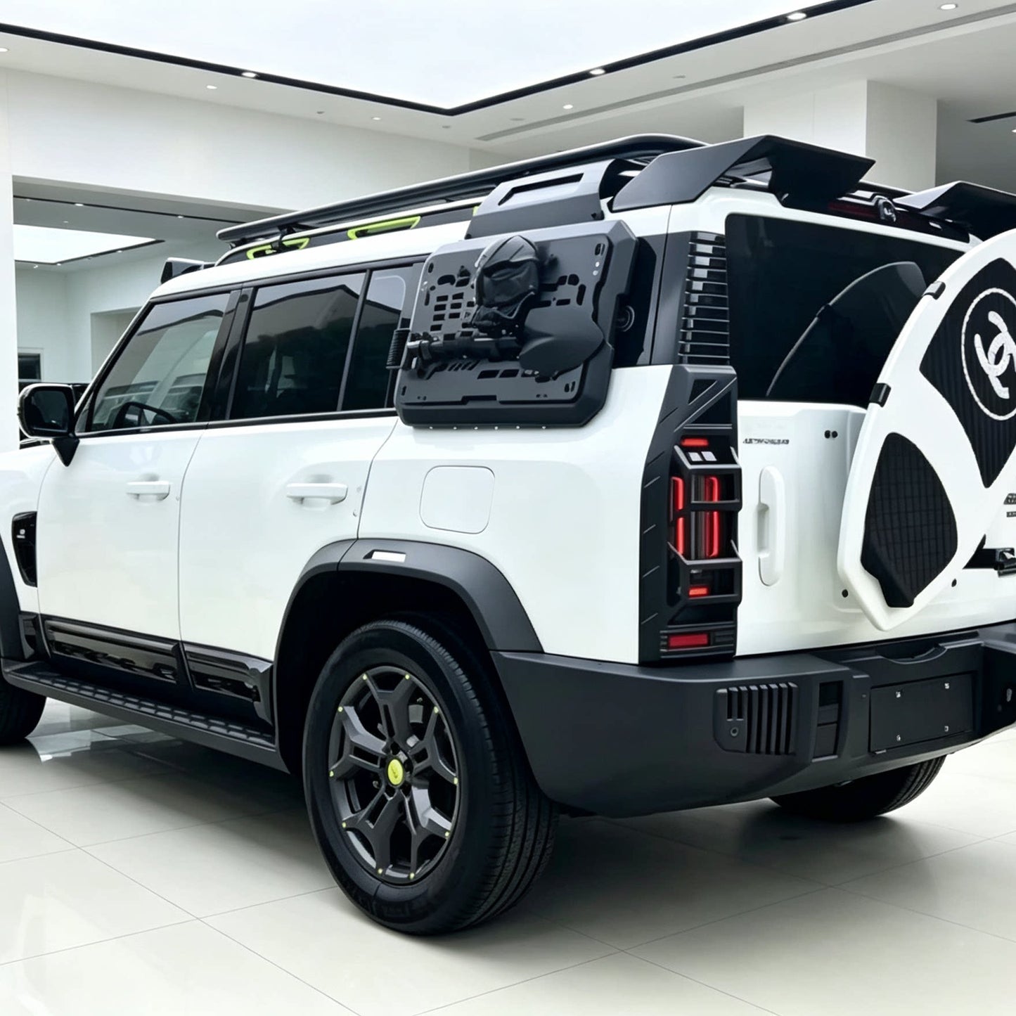 Jetour T2 Rear Door Surfboard