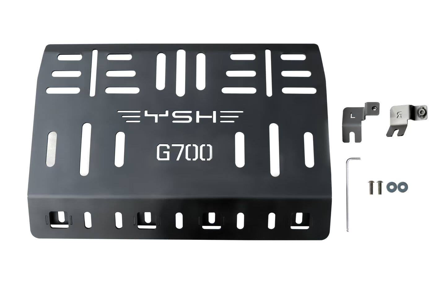 Jetour G700 Front Bumper Lower Aluminum-Magnesium Alloy Skid Plate