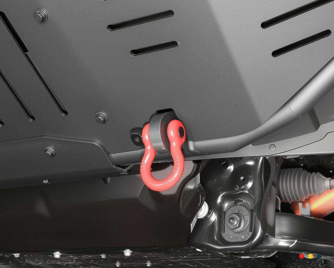 Jetour G700 Front Bumper Skid Plate with Hooks