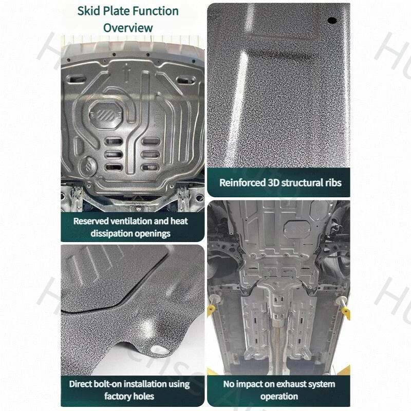 Jetour T1/T2 Petrol Version Underbody Skid Plate 2mm