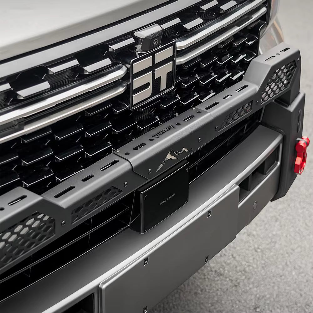 Jetour G700 Front Bumper with Red Tow Hooks