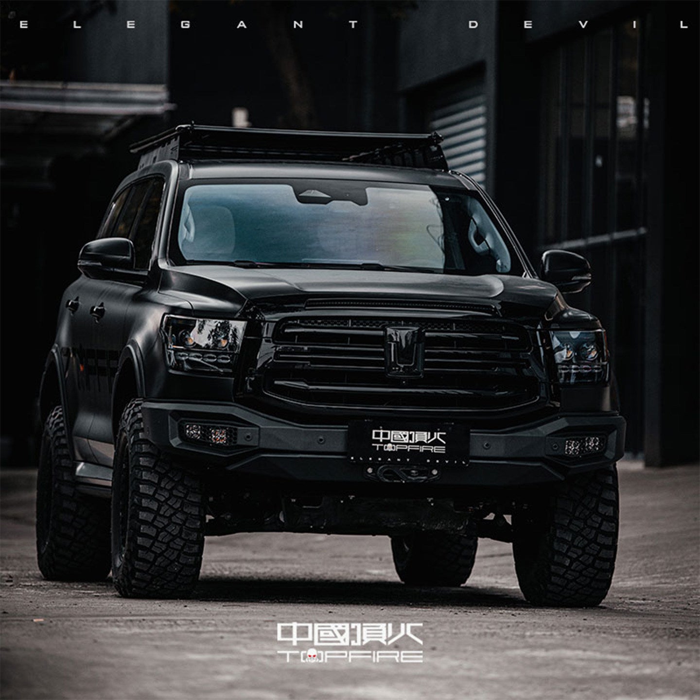 Tank 500 Topfire Darkest Body Kit