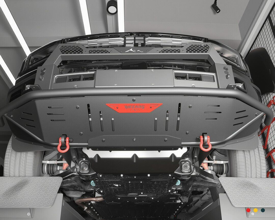 Jetour G700 Front Bumper Skid Plate with Hooks