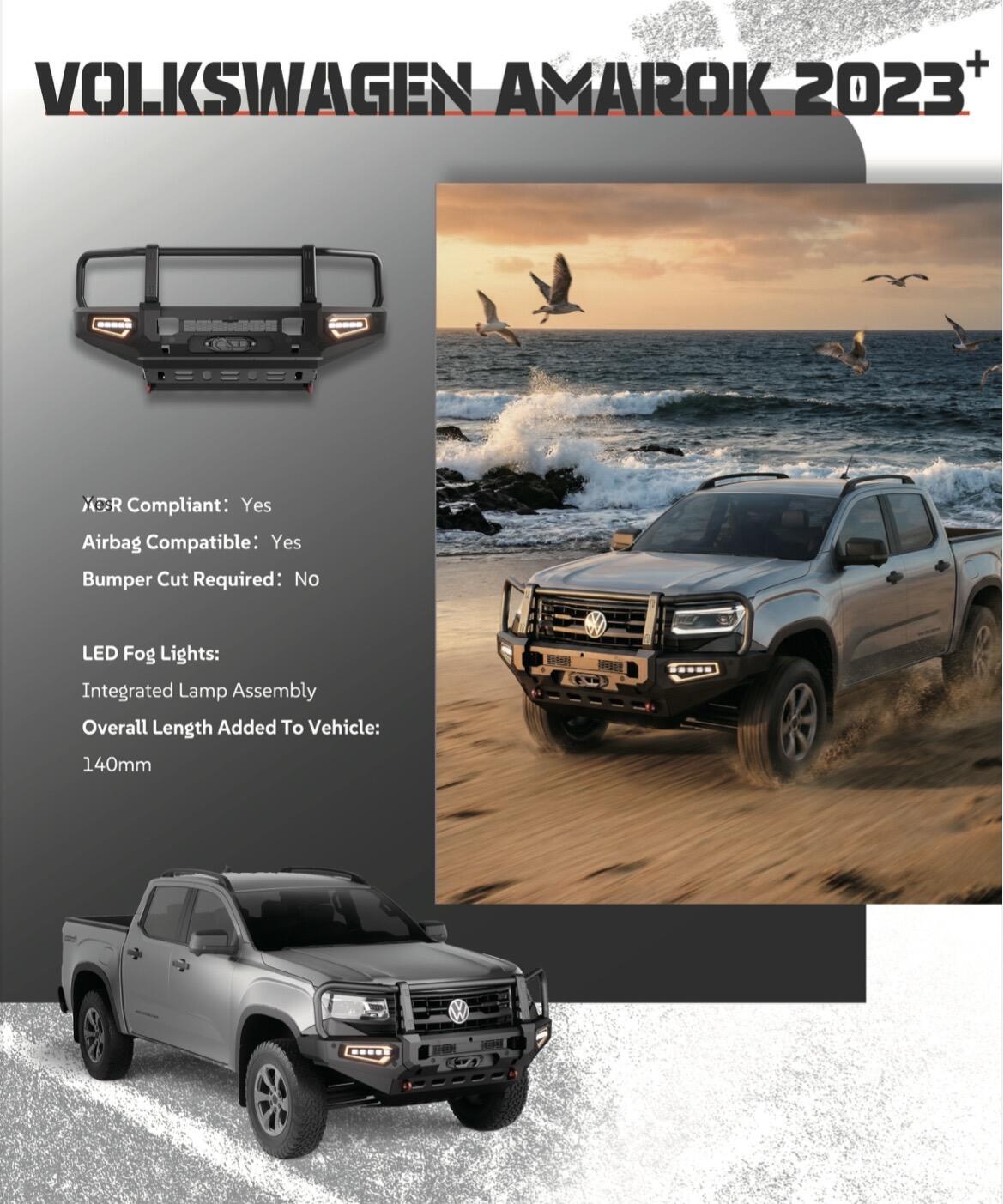 Pickup truck bull bar