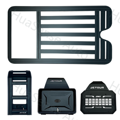 Jetour T2 Roof Rack, Side Storage Bag, Side Window Panel