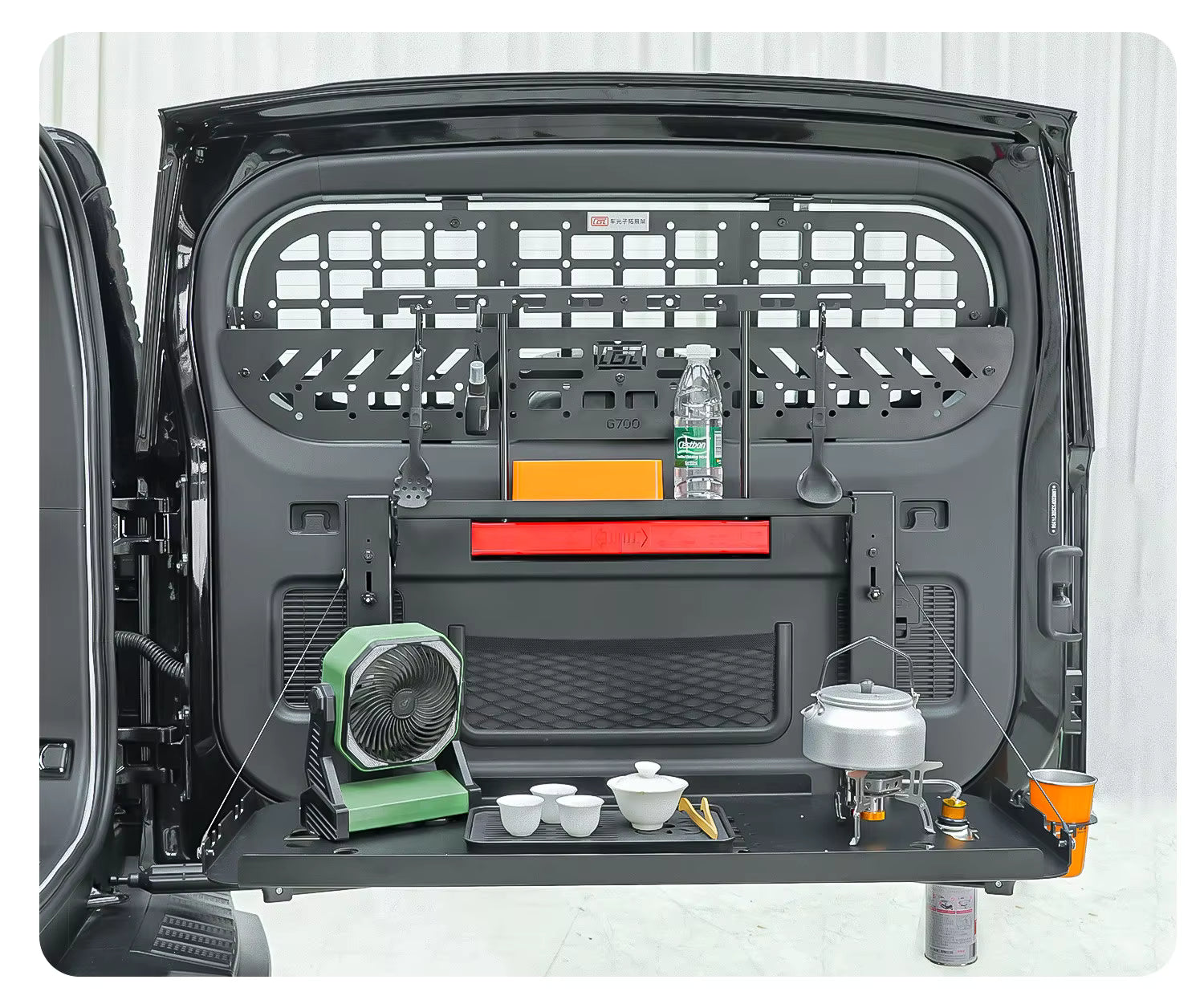 Jetour G700 Tailgate Storage Rack – HuaSense Auto Parts