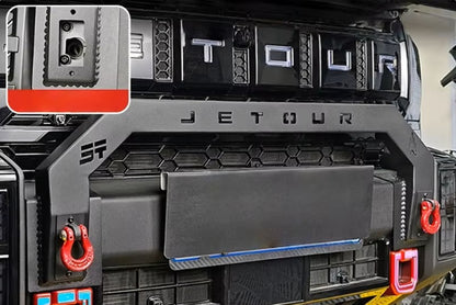 Jetour T2 Front Bumper with Red Tow Hooks