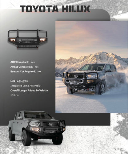 Pickup truck bull bar