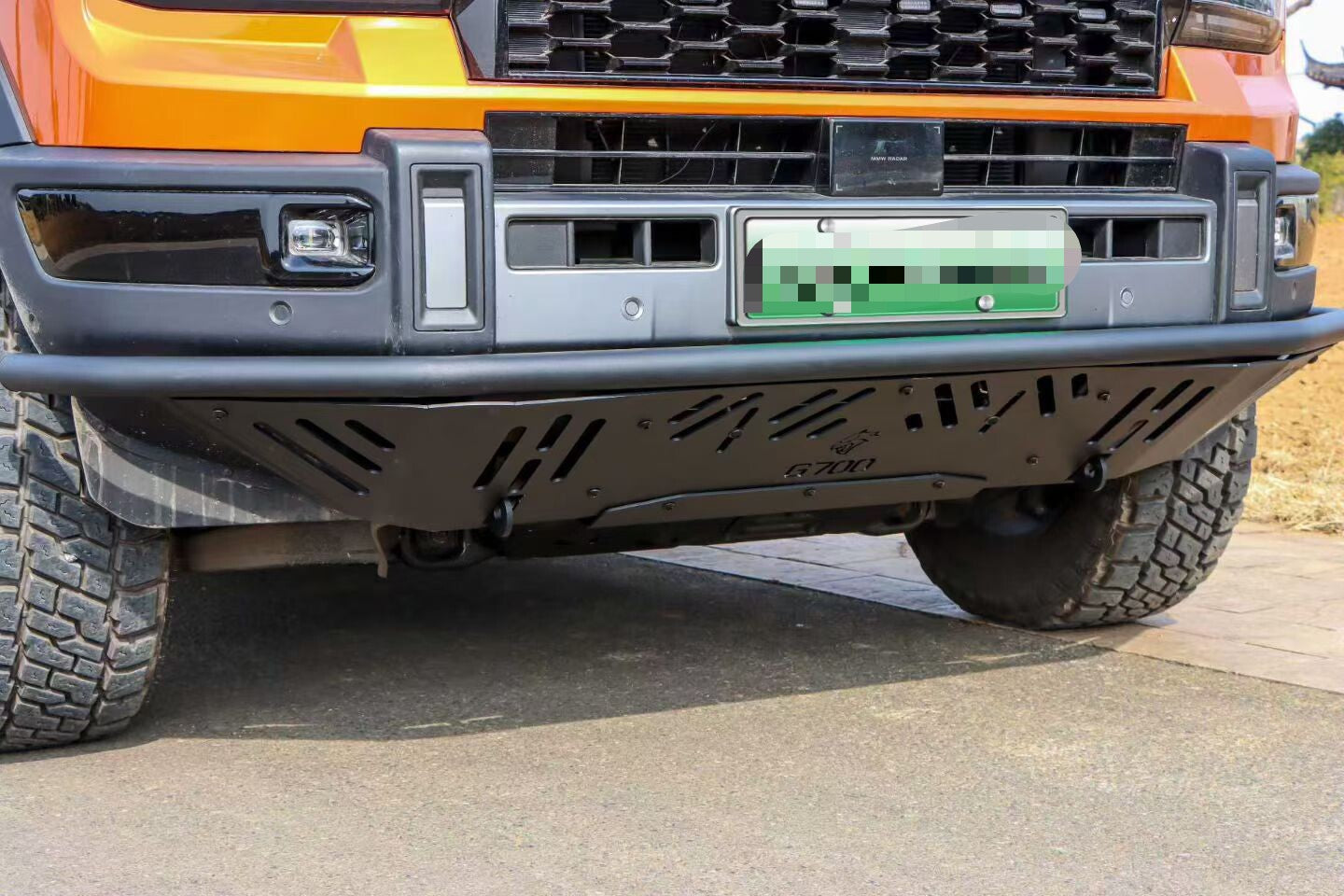 Jetour G700 Front sand bumper skid plate