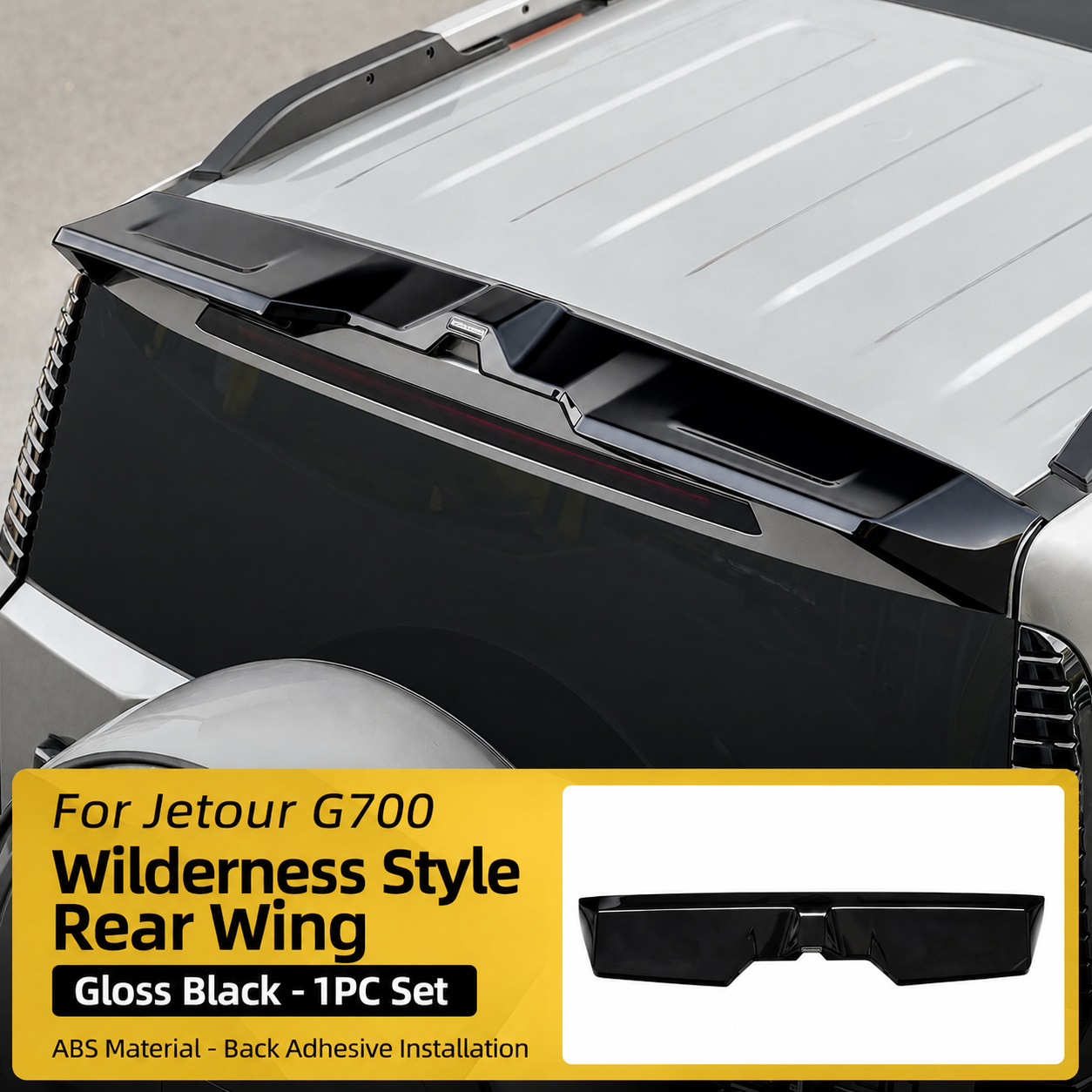 Jetour G700 Rear Spoiler