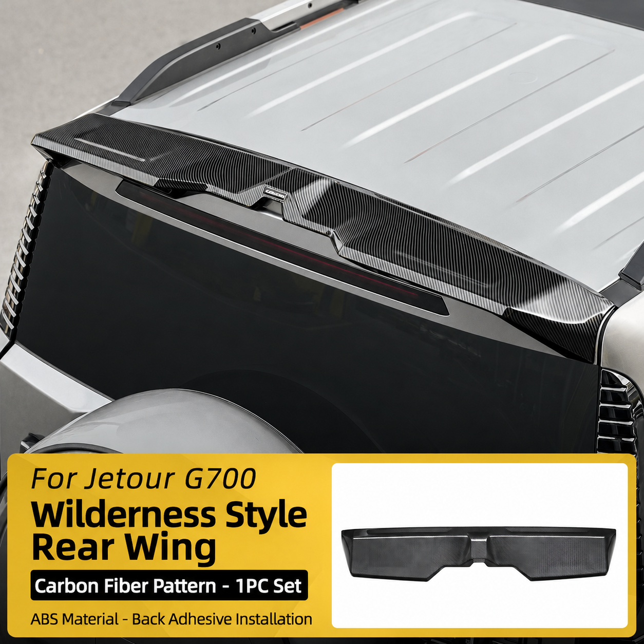 Jetour G700 Rear Spoiler