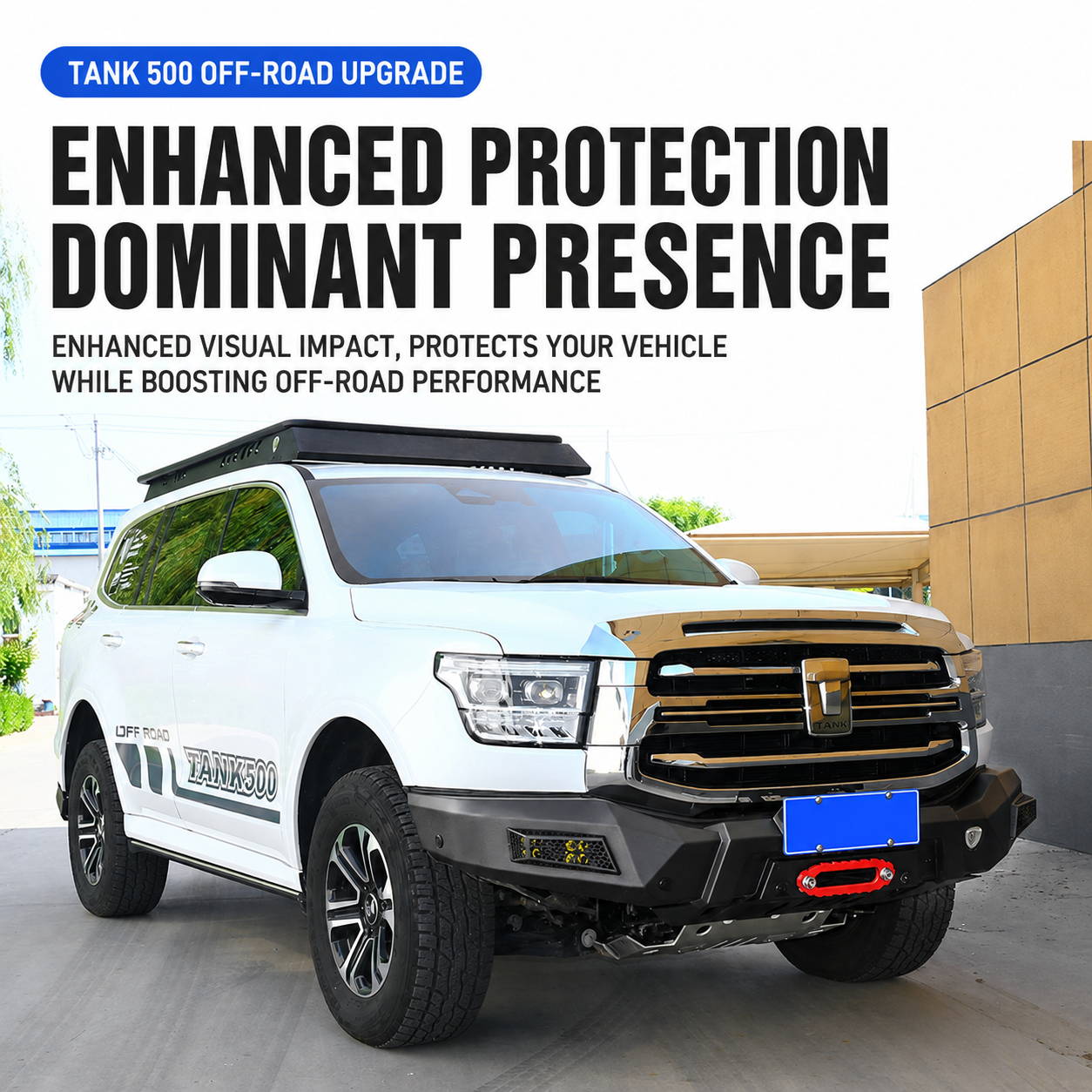 Tank 500 Shadow Front & Rear Bumpers