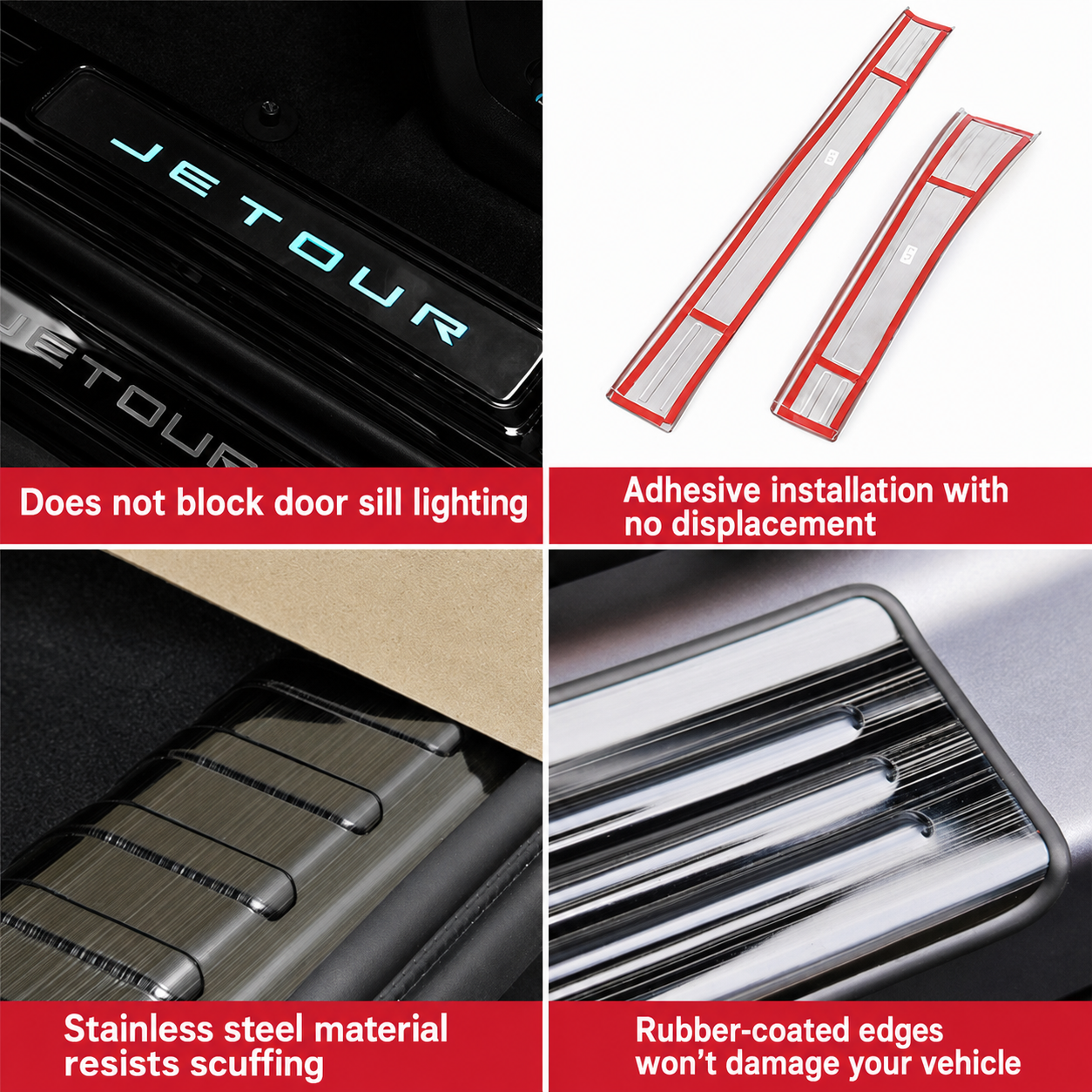 Jetour T2 Door Sill Protectors