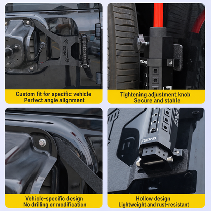Tank 300 OKING Tailgate Flag Mount