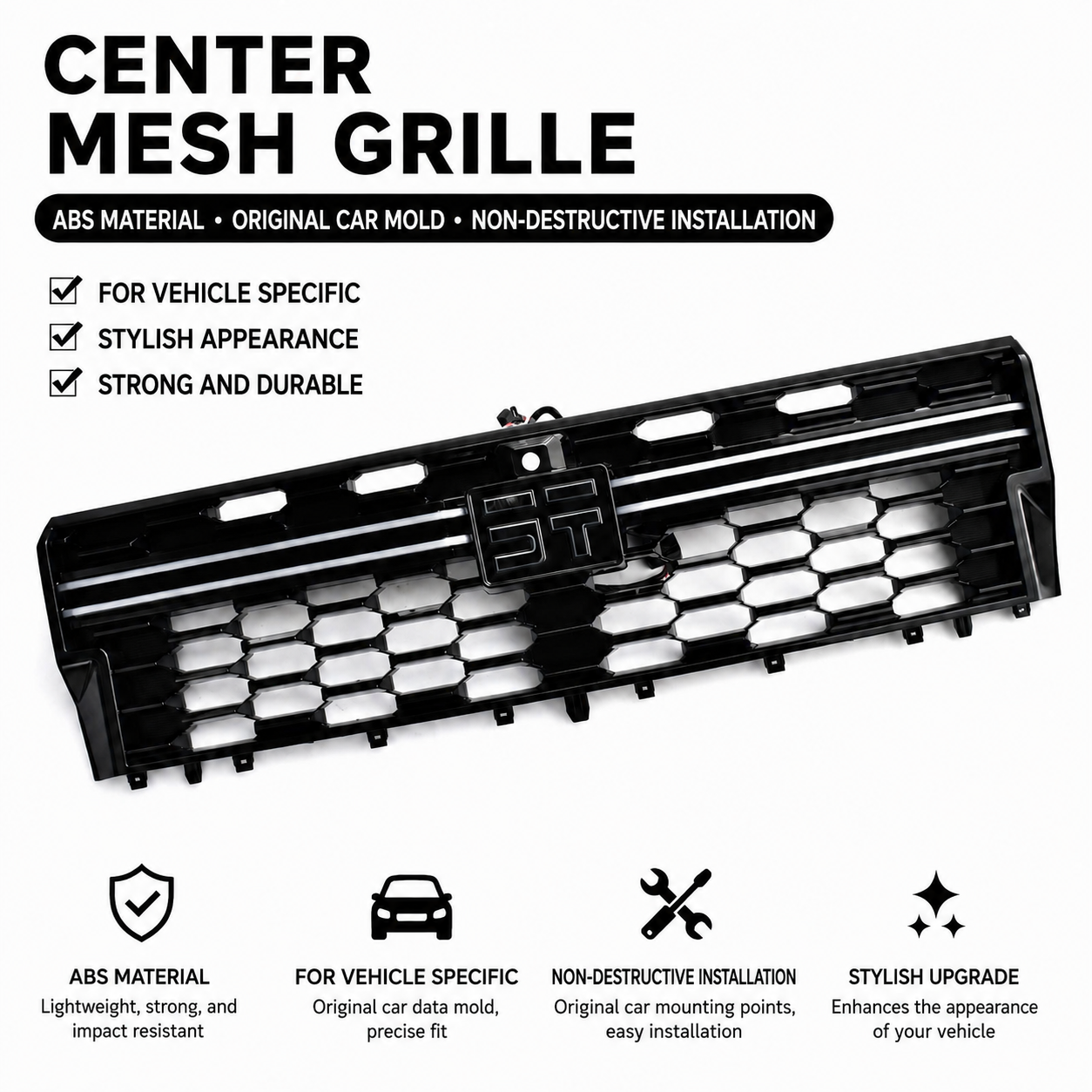 Jetour G700 Waterfall LED Front Grille