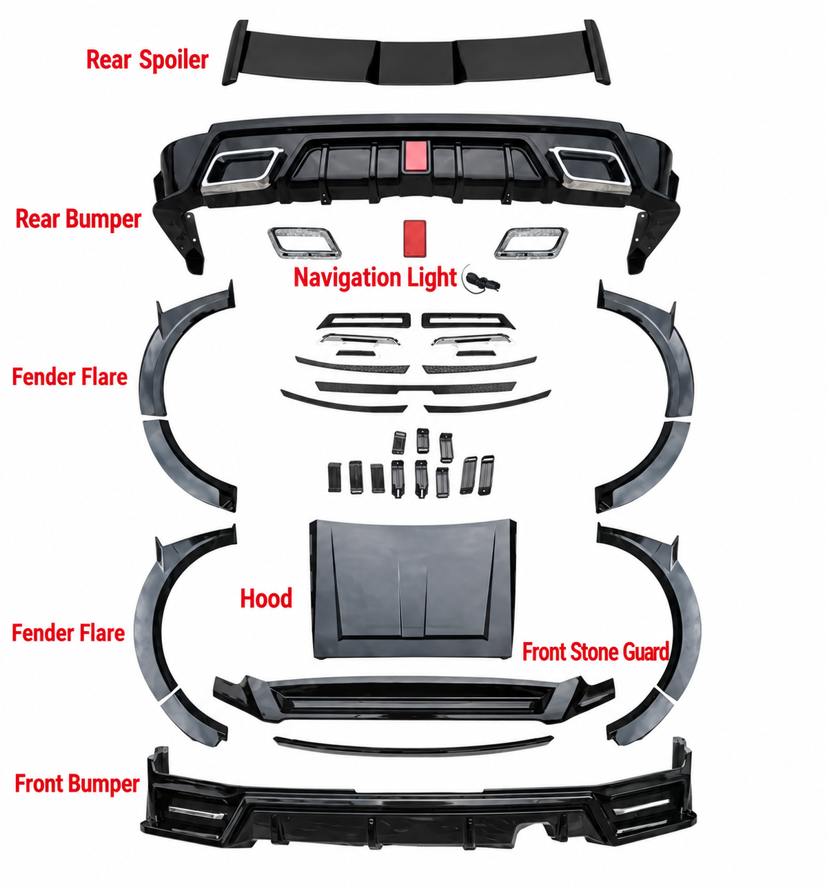 Tank 500 HURRICANE Body Kit