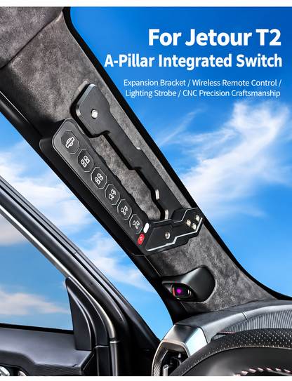 Jetour T2 A-Pillar Wireless 6-Ch Light Switch