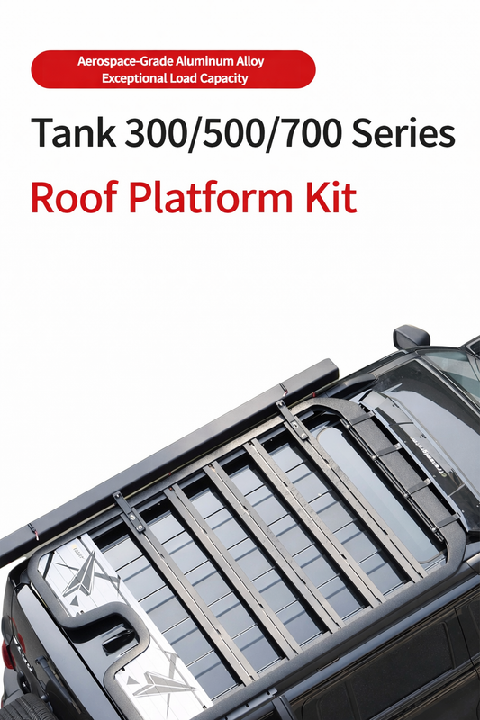 Tank 300/500/700 Roof Rack, Side Ladder, Side Storage Box