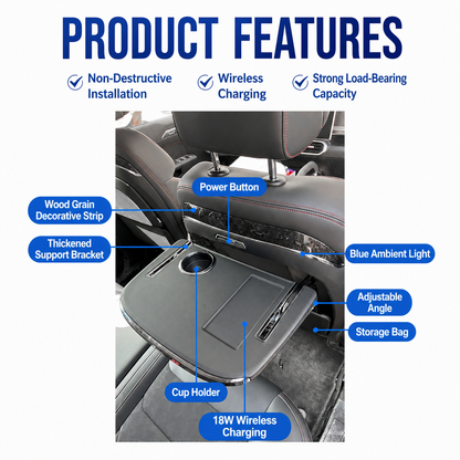 Jetour T2 Rear Seat Back Table