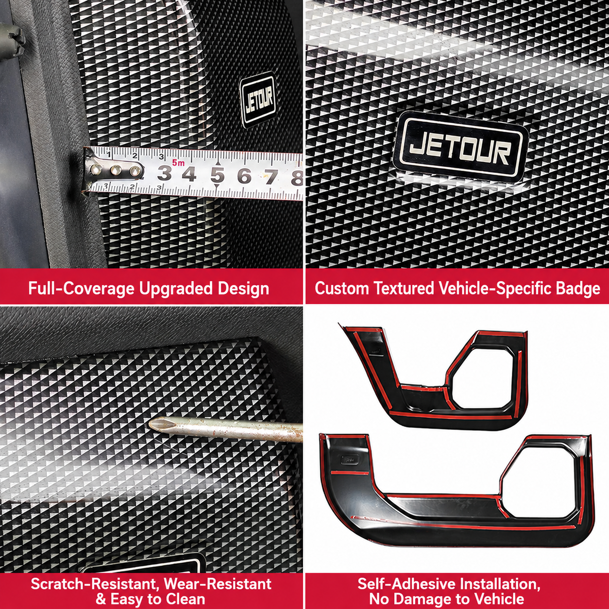 Jetour T2 Door Kick Protector