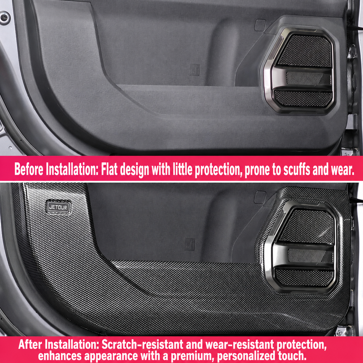 Jetour T2 Door Kick Protector