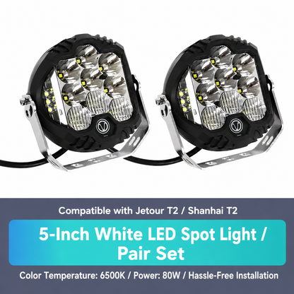 Jetour T2 Front Bumper & Spot Light