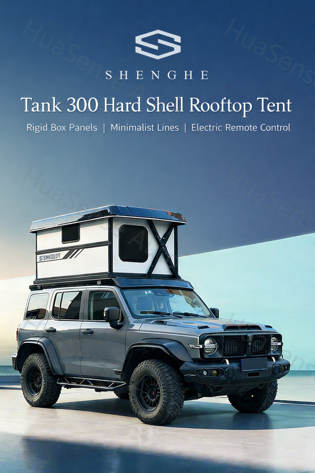 Tank 300 Hard-Shell Rooftop Tent