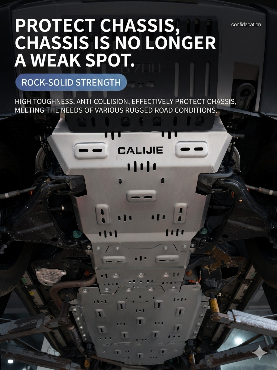 Jetour G700 5052 Series Aluminum-Magnesium Alloy Skid Plate