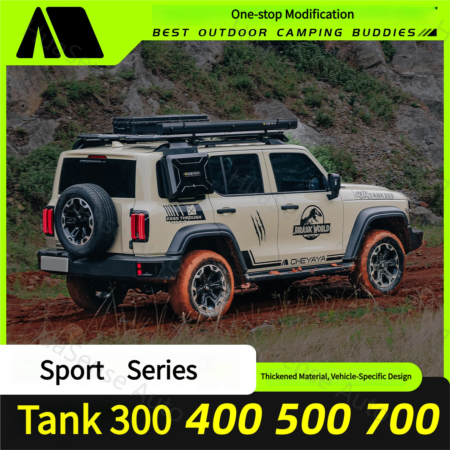Tank 300/500/700 CHEYAYA Series Roof Rack