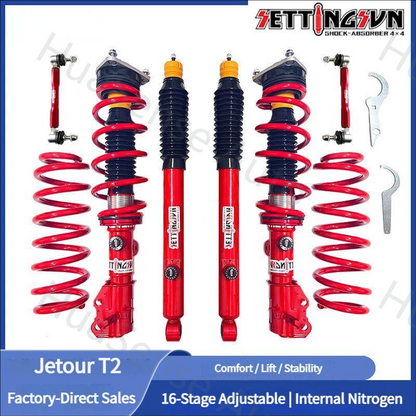 Jetour T2 SETTINGSUN 16-Stage Nitrogen Suspension Lift Kit