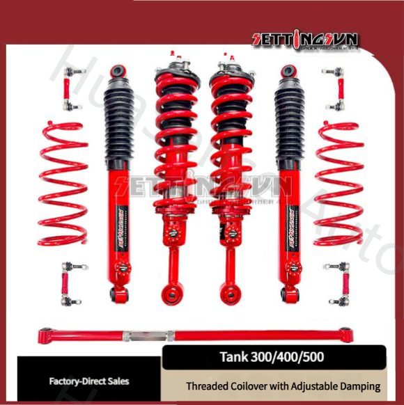Tank 300 SETTINGSUN 10-Stage Suspension Lift Kit