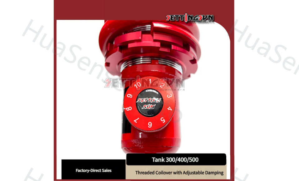 Tank 300 SETTINGSUN 10-Stage Suspension Lift Kit