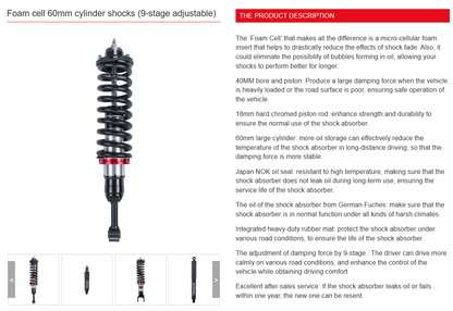 Tank 300/500 Mamba Adjustable Suspension Lift Kit