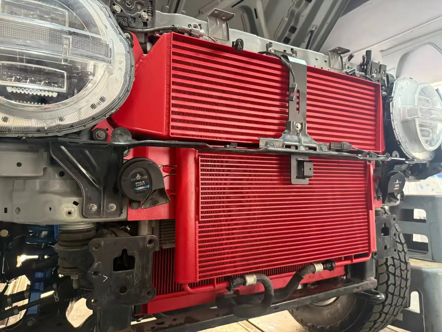 Tank 300 Intercooler & Oil Cooler Upgrade