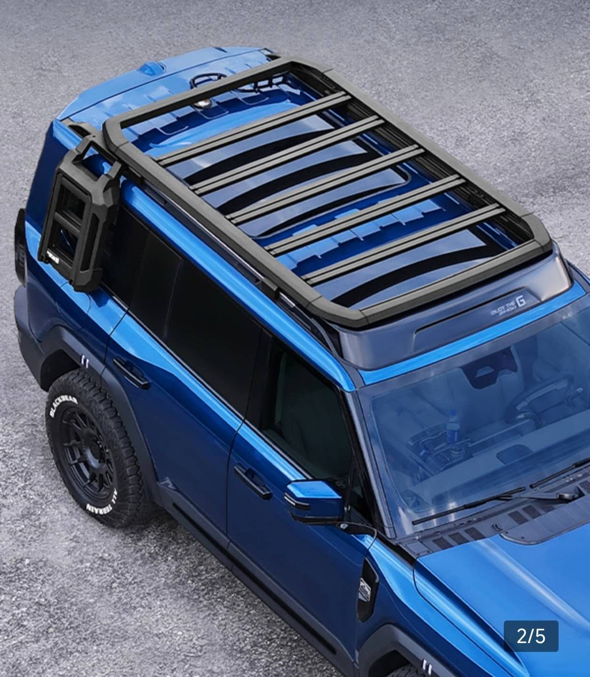 Jetour G700 Official Roof Rack Kit