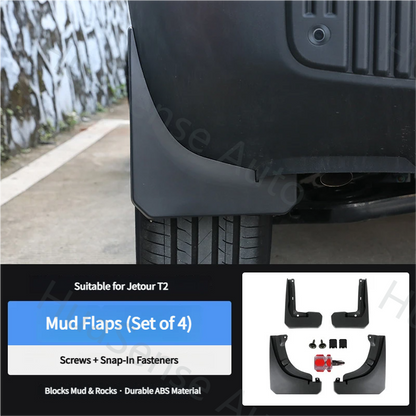 Jetour T2 Mud Flaps